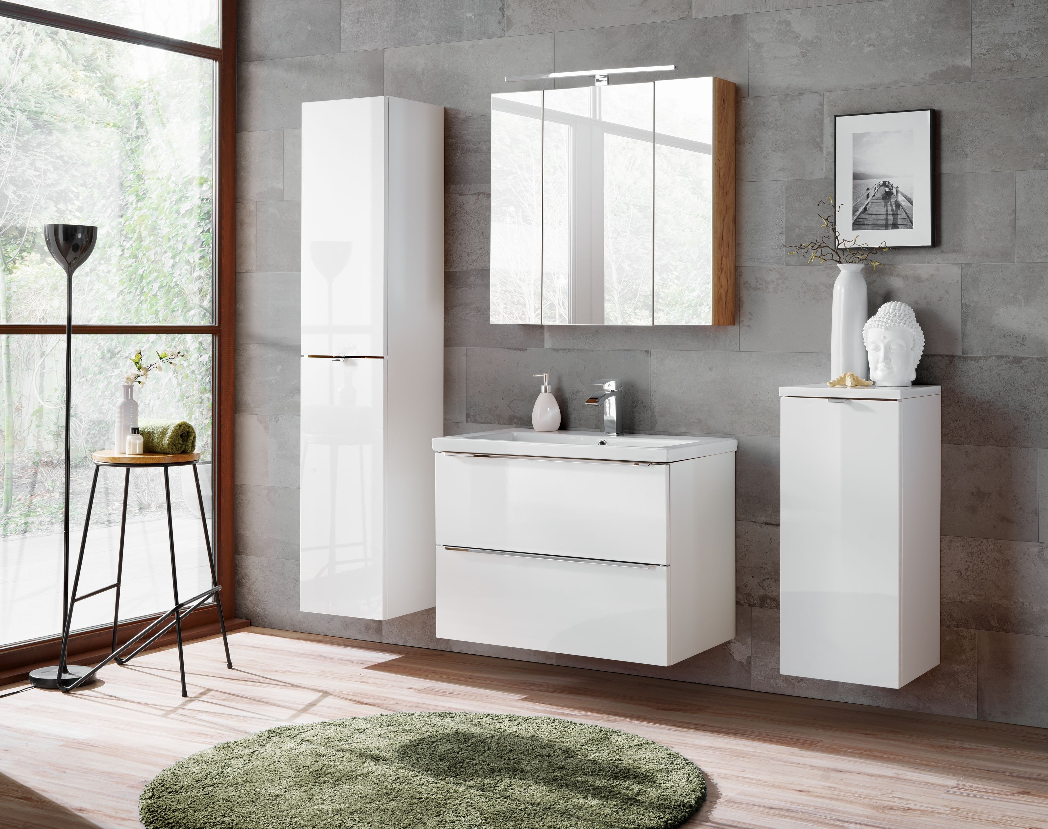 Fürdőszoba bútor - fehér - CAPRICE WHITE