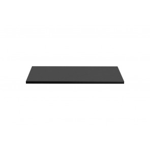 Asztallap Adele Black 80 cm - fekete matt