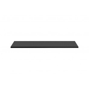 Asztallap Adele Black  120 cm - fekete matt
