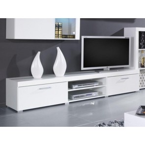 Stílusos TV szekrény "200" - Rumba (Reg.8) fehér-fehér