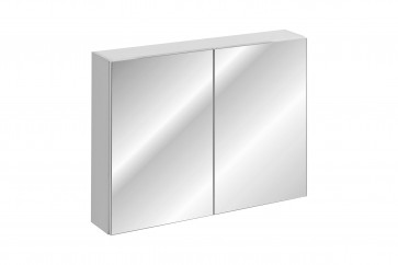 Tükrös fürdőszoba szekrény 90 cm LEON WHITE  84-60-B-2D