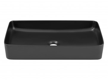 Mosdókagyló fürdőszoba szekrényhez -SLIM 2 E-6275 BLACK DP-fekete matt