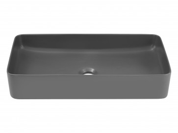Mosdókagyló fürdőszoba szekrényhez -UM-6275 SLIM 60 GREY DP- szürke matt-dupla csomagolás