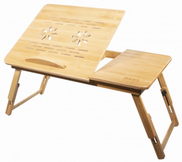 Laptop asztalka bambusz L