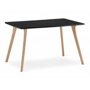 Asztal MONTI 120cm x 80cm - fekete