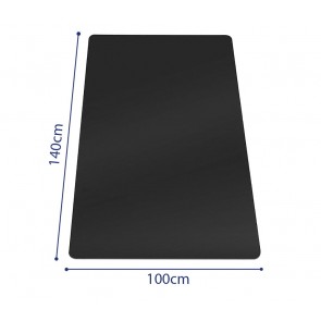 Mata PVC 140x100cm - fekete