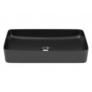 Mosdókagyló fürdőszoba szekrényhez -SLIM 2 E-6275 BLACK DP-fekete matt